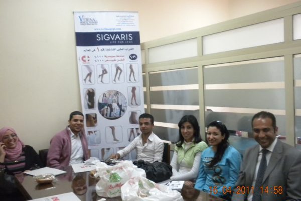 Sigvaris Training Course for Egyptian Pharmacists with Sigvaris Representative 19