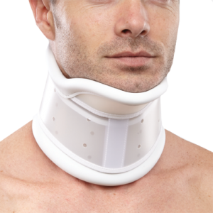 Stiff cervical collar with chin support C3 2